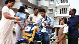 Allari Scene  Ravi Father Bought New Bike To Him  Allari Naresh Swetha Agrawal  HD [upl. by Ahser723]