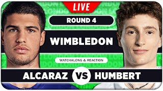 ALCARAZ vs HUMBERT • Wimbledon 2024 • LIVE Tennis Talk Watchalong [upl. by Mandal]