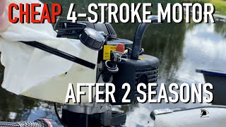 Hangkai Outboard Motor 4hp 4stroke Owner Review after 2 years [upl. by Kaslik]