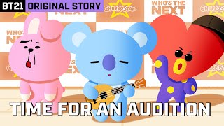 BT21 ORIGINAL STORY S02 EP02  TIME FOR AN AUDITION [upl. by Marline]