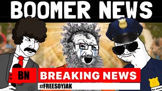 BOOMER NEWS WOJAK DOOMER MEME [upl. by Tews]