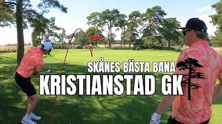 TÄVLING PÅ SKÅNES BÄSTA GOLFBANA  EAST COURSE PÅ KRISTIANSTAD GK [upl. by Etnaik]