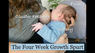 Breastfeeding Through the Four Week Growth Spurt [upl. by Noemis145]