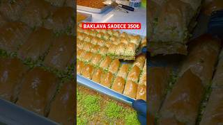 BAKLAVA SADECE 350₺ HACIMEHMETŞAN PREMİUM KAHRAMANMARAŞ işbirliği baklava tatlı [upl. by Ahc]