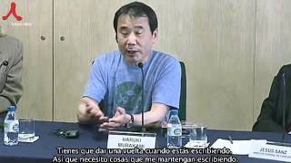 Murakami Haruki Interview in SpainSubin Spanish by shin sung hyun [upl. by Paulie]