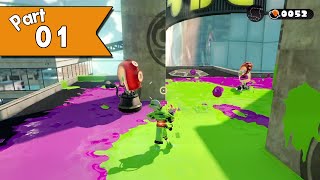 Splatoon walkthrough w commentary Part 1  Introduction  Octotrooper Hideout [upl. by Neelrahs795]