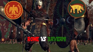 Rome Vs Arverni  Caesar Gallic Wars 5850 BC [upl. by Apps717]