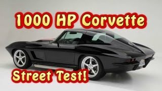 1000 HP Corvette Stingray Street Test from Nelson Racing Engines NRE [upl. by Aicre]