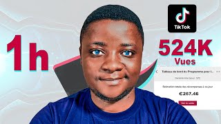 COMMENT FAIRE PLUS DE VUES SUR TIKTOK ET GAGNER DE LARGENT [upl. by Lindsley]