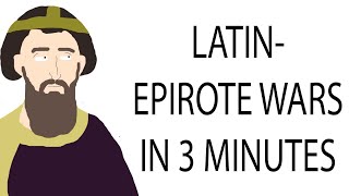 LatinEpirote War  3 Minute History [upl. by Ardeen]