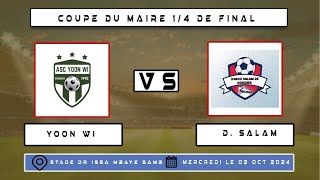 MATCH  YOON WI VS DAROU SALAM 14 COUPE DU MAIRE [upl. by Plante]