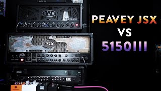 PEAVEY JSX  EVH 5150 III STEALTH 50W SHOOTOUT [upl. by Nnaylime]