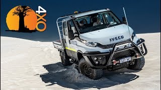 IVECO DAILY 4X4 REVIEW Versus Toyota Land Cruiser 79 DC [upl. by Rafaellle]