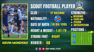 KEVIN MONDEKO 🔵 CENTRE DEFENDER 🔵 TP MAZEMBE amp NATIONAL CONGO RDC 🔵 BEST OF 2023 HD [upl. by Ydor]