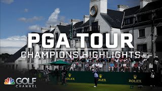 PGA Tour Champions Highlights The Senior Open Championship 2024 Round 3  Golf Channel [upl. by Okia]