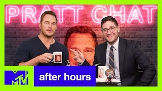 Chris Pratt Talks Dick Pics amp Guardians of the Galaxy Vol 2  After Hours  MTV [upl. by Elvera]