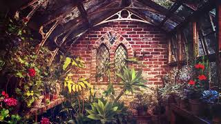 AmbienceASMR Victorian Greenhouse in Rain 19th Century GlasshouseConservatory 4 Hours [upl. by Oletta]