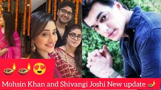 Mohsin Khan and Shivangi Joshi New update shivin [upl. by Chasse]