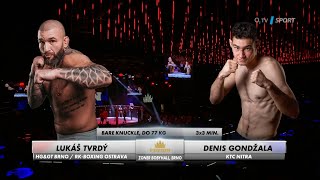 Lukáš Tvrdý vs Denis Gondžala  FUSION 28 Brno [upl. by Arihat]