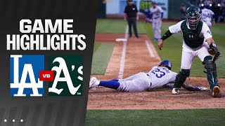 Dodgers vs As Game Highlights 8324  MLB Highlights [upl. by Lertram979]