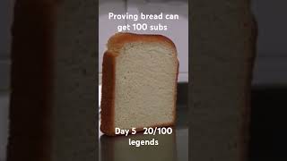 Proving bread can get 100 subs day 5 bread 100subscriber loafbread breadcrumbing toastbread [upl. by Kara-Lynn379]