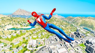 GTA 5 Crazy Ragdolls  Spiderman by GTA Crazy SpiderManFails [upl. by Bruning271]