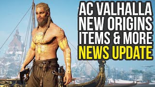 Assassins Creed Valhalla Update Next Week Origins Items amp More New Items AC Valhalla Update [upl. by Christianity]