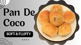 Delicious Pan De Coco Recipe  Soft and Fluffy Coconut Bread [upl. by Curley]