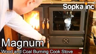 Wood Cook Stove  Magnum [upl. by Nalra]