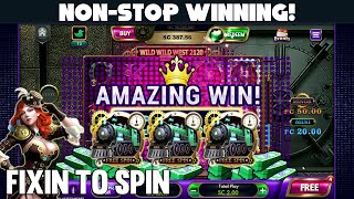 😱 NONSTOP WINNING 💰 ALL ABOARD THE LUCK TRAIN 🚂 Luckyland Slots [upl. by Eelanaj105]