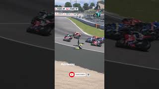 the really crazy Jerez MotoGP race  MOTOGP Funny Crash Compilation [upl. by Anigroeg]