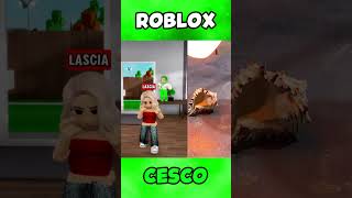 NESSUNO LO CAPIVA SU ROBLOX 😭 roblox [upl. by Ilrak]