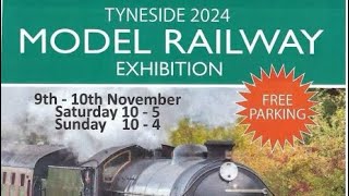 Tyneside model railway exhibition Nov 24 [upl. by Ajnek]