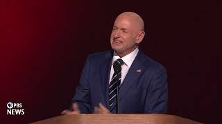 WATCH Sen Mark Kelly speaks at 2024 Democratic National Convention  2024 DNC Night 4 [upl. by Merrily]