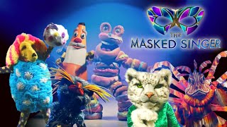 Masked Singer UK Season 3 Costumes Revealed [upl. by Airdnazxela]