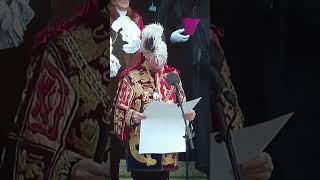 City of London The 2nd Proclamation  King Charles iii [upl. by Leupold]