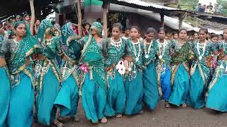 bhopaliya diwali dance in cute girl adivasi [upl. by Rolando]