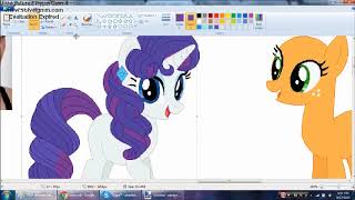 MLP Mane Six Alternate Hairstyles Speedpaint [upl. by Ellerrehc]