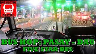 BUS HOP PASAY TO DAU onboard Five Star Bus 3291 [upl. by Ynnij]