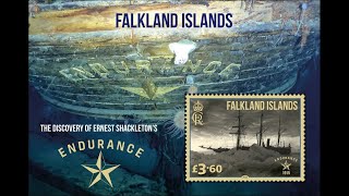 Novita filateliche 12 novembre 2024 Falkland Sud Georgia BAT ed il relitto Endurance [upl. by Gombach]