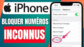 Comment Bloquer Les Numéros Inconnus Sur Iphone  En 2024 [upl. by Tem519]