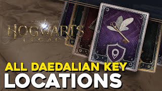 Hogwarts Legacy All Daedalian Key Locations The Daedalian Keys Side Quest Guide [upl. by Morvin]