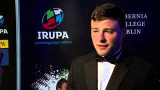 Irish Rugby TV Robbie Henshaw  2014 IRUPA Awards [upl. by Deyes115]