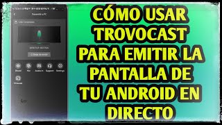 ¡¡Cómo emitir la pantalla de tu Android al PC gratis para hacer Streaming en cualquier plaataforma [upl. by Kirsch]