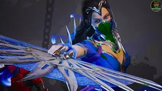 MK1 KITANA CREATES A SPECIAL ATTACK AND CLEARS HER OPPONENT  ULTRA HD [upl. by Eerak]