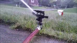 Orbit Impact Sprinkler heads  Performance Tests and comparison [upl. by Asyal840]