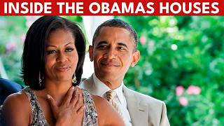 INSIDE Obamas Residence in Washington DC and Marthas Vineyard Estate  Obama Family Real Estate [upl. by Ised]