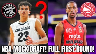 NBA Mock DRAFT Full First Round NBA Mock Draft Analysis [upl. by Alaine520]