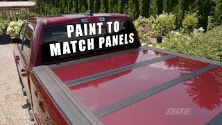 ARE Fusion  Painted To Match Hard Folding Truck Bed Cover  Quick Overview [upl. by Lichtenfeld]