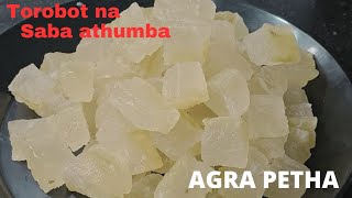 Requested Video  How to make AGRA PETHA  manipurihomemaker [upl. by Qiratla131]